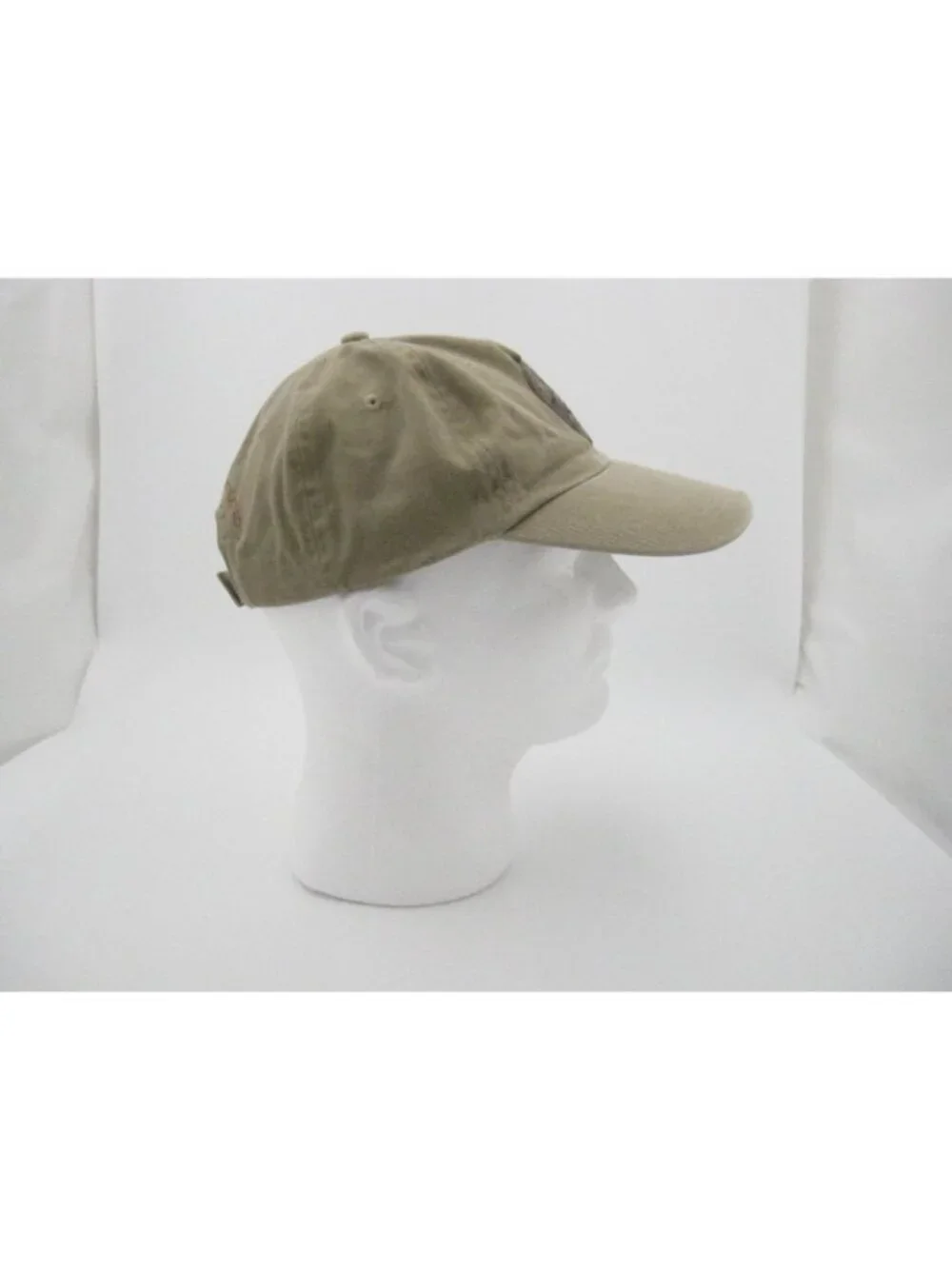 Universal Studios Jurassic Park Khaki Distressed Baseball Cap Camo Logo Hat (F)